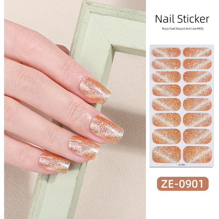 Ombre Glitter Nail Wraps