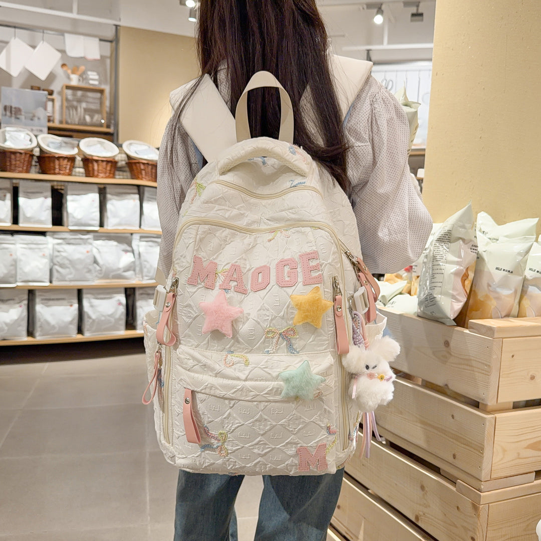 Decorative Padded Backpack Kalsten