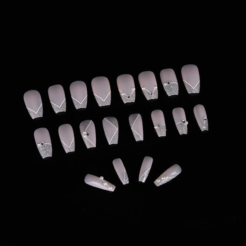 Elegant Matte Finish Press-On Nail Tips Kalsten