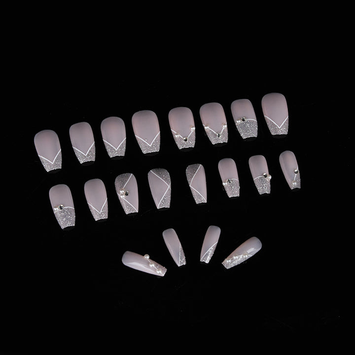 Elegant Matte Finish Press-On Nail Tips Kalsten