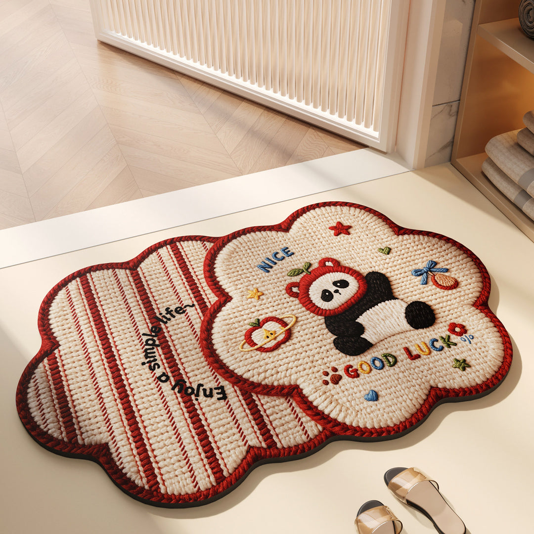 Floral Decorative Area Rug for Home