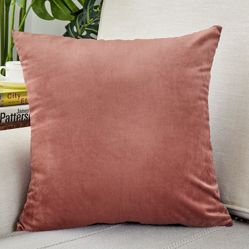 Luxurious velvet cushion cover with soft filling Kalsten