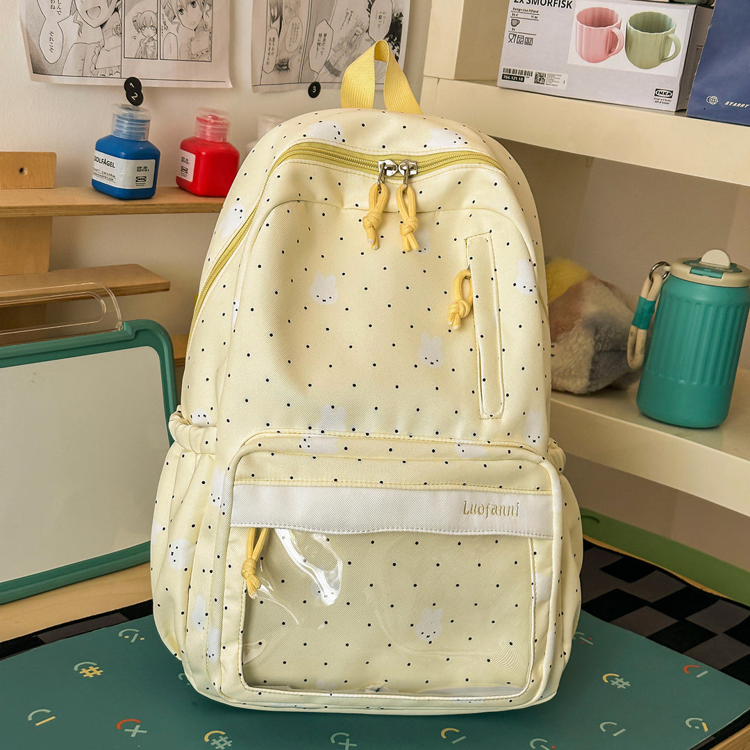 Cute Illustrated Graphic Backpack Kalsten