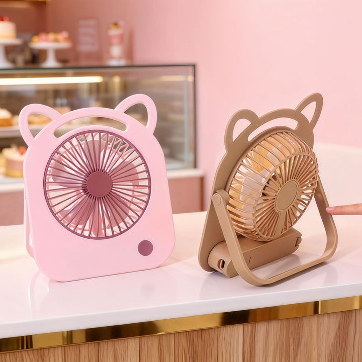 Ladies portable mini fan in cute cat design Kalsten