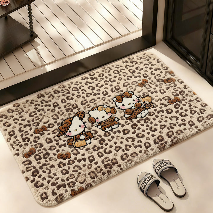 Fun Cartoon-Themed Bath Mat