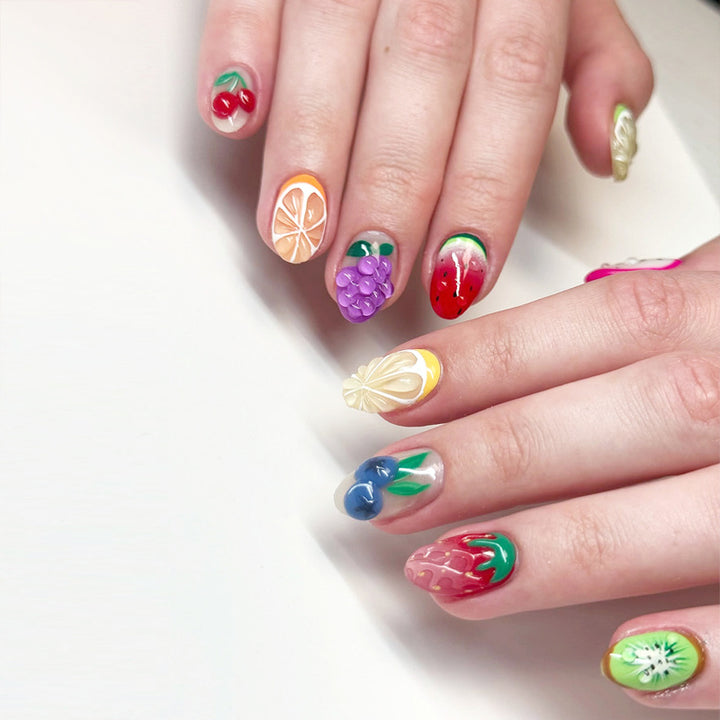 Fruit-Themed Nail Art Set Kalsten