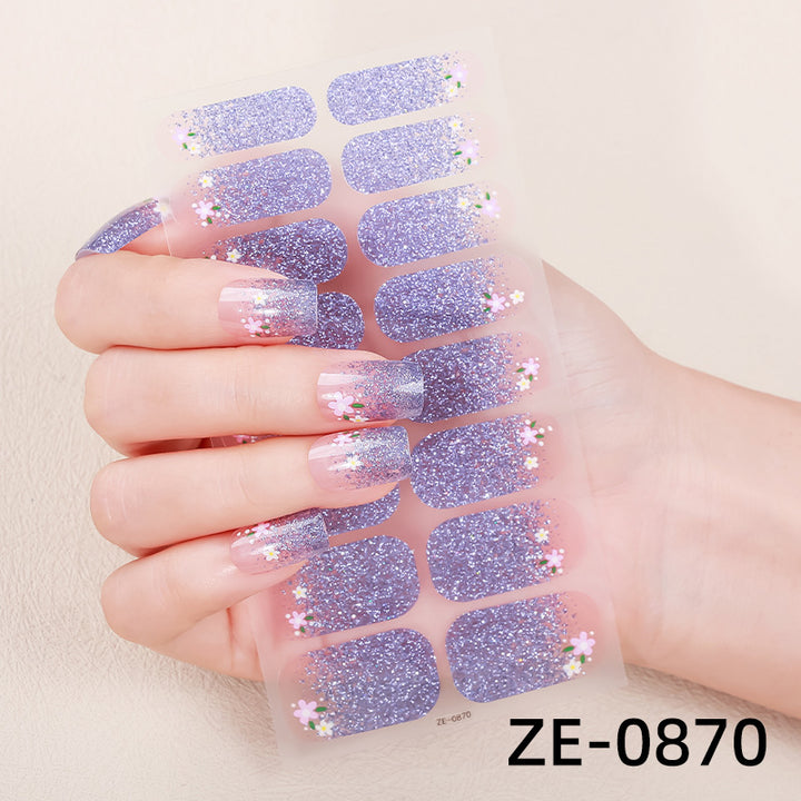 Artistic Marble Nail Wraps