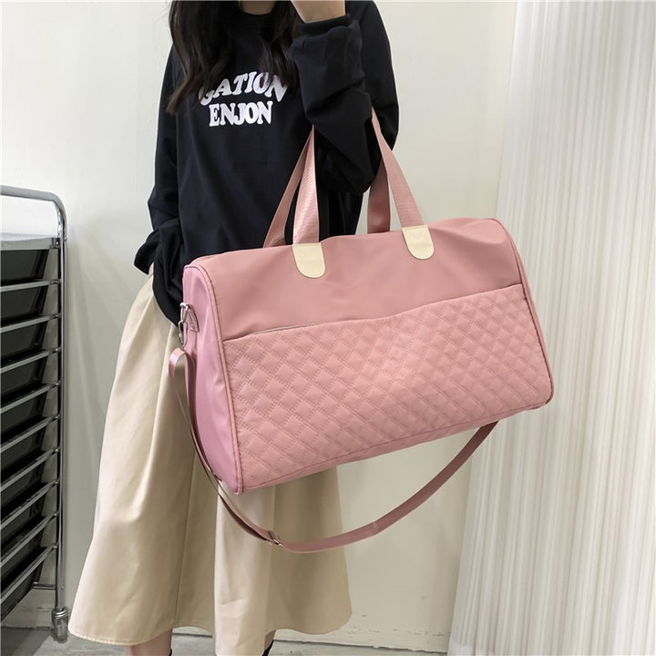 Stylish Quilted Sports Duffle Bag Kalsten