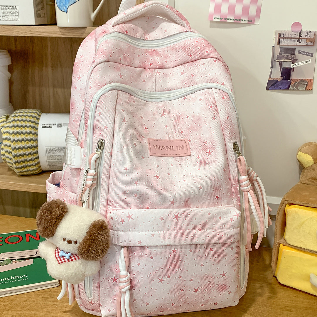 Stylish Star-Patterned Backpack Kalsten 1791205965