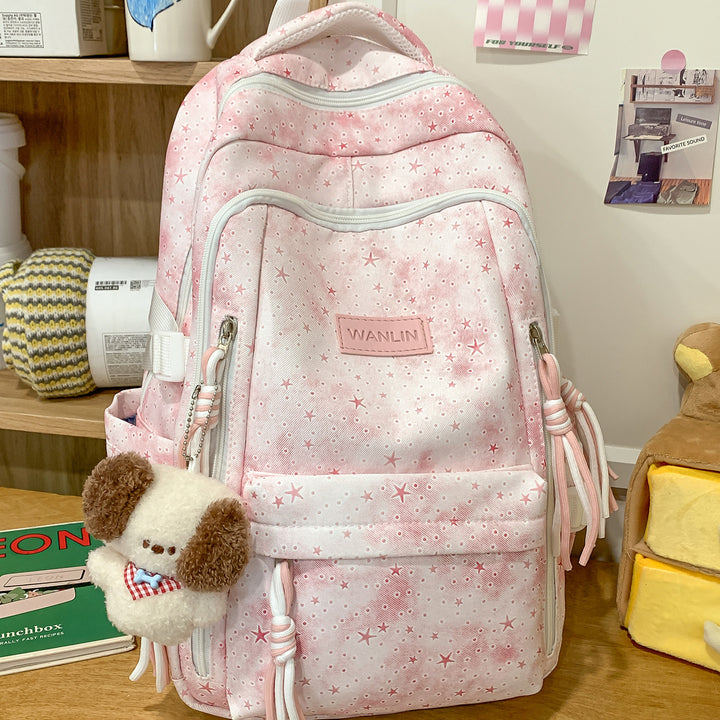 Stylish Star-Patterned Backpack Kalsten 1791205965