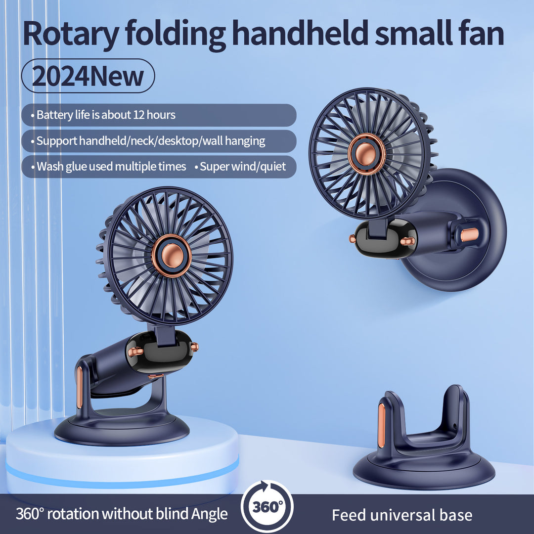 Unisex Versatile 360-Degree Rotating Wall-Mounted Fan Kalsten