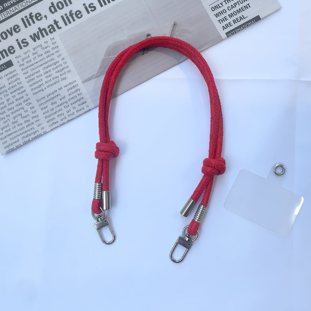 Premium Leather Lanyard Strap Kalsten