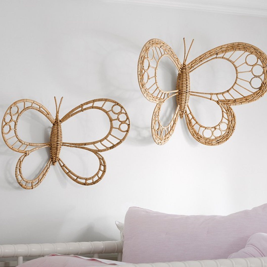 Decorative Serving Plate Made of Rattan Kalsten