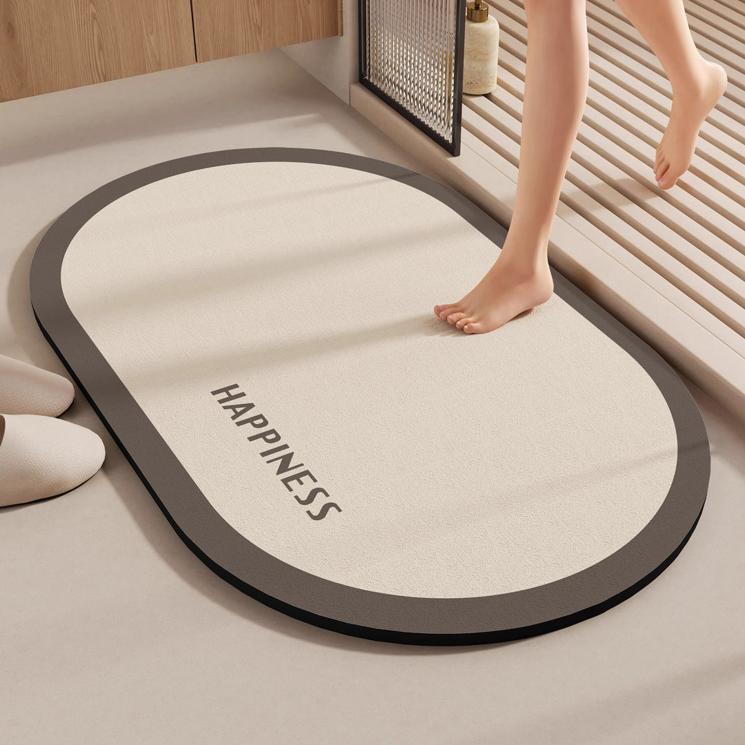 Elegant Oval Decorative Area Mat for Home