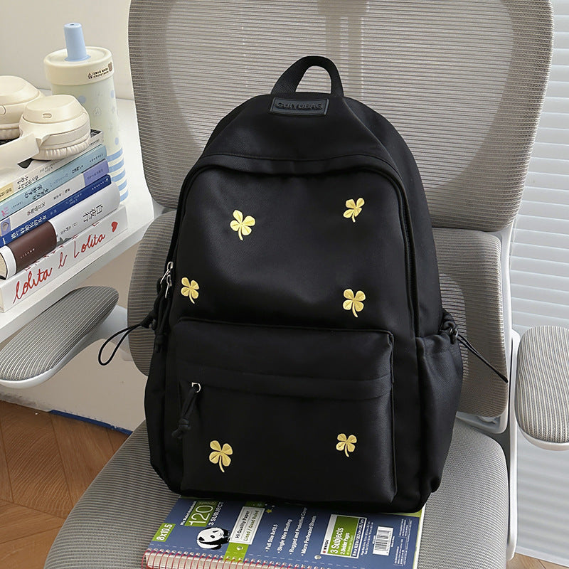 Floral Embroidered Casual Backpack Kalsten 1791205343