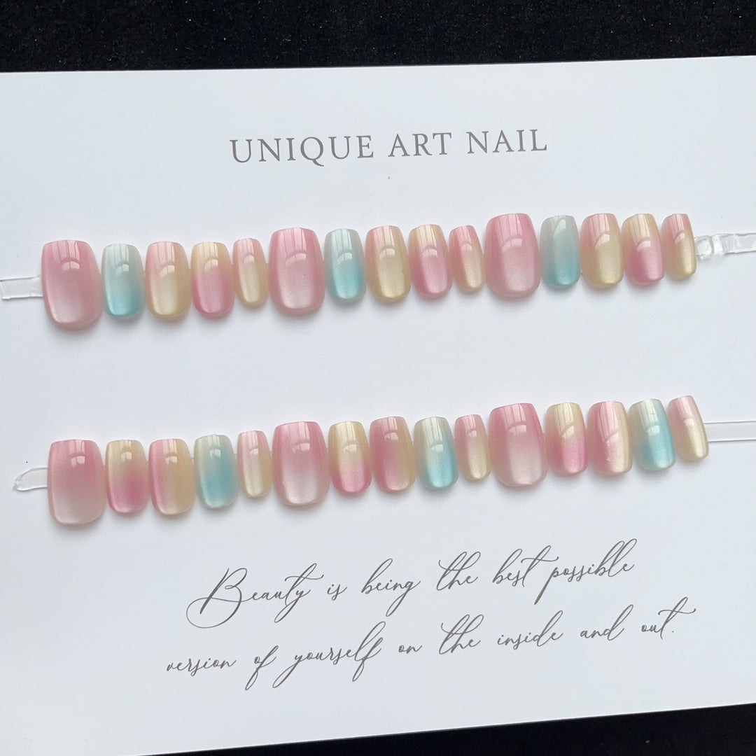 Ombre Gradient Press-On Nail Set Kalsten