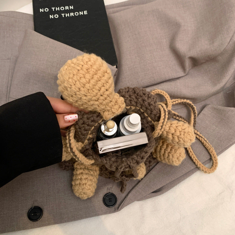 Cute Plush Turtle-Themed Mini Backpack