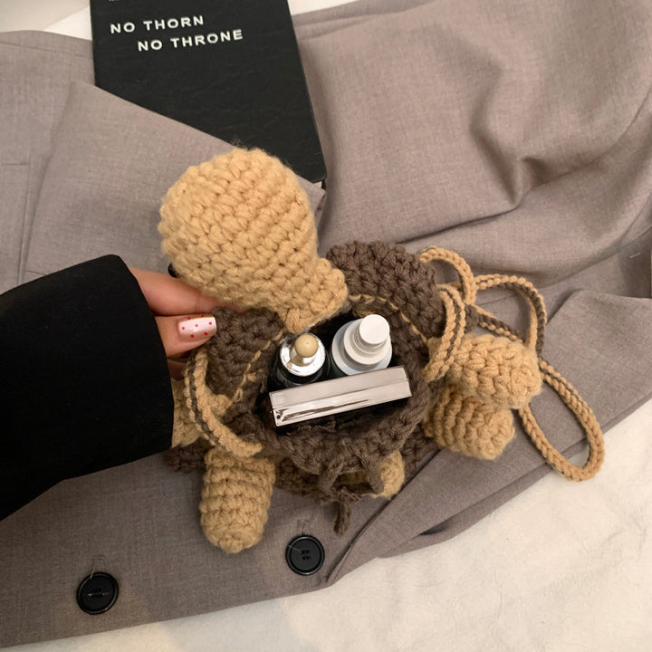 Cute Plush Turtle-Themed Mini Backpack