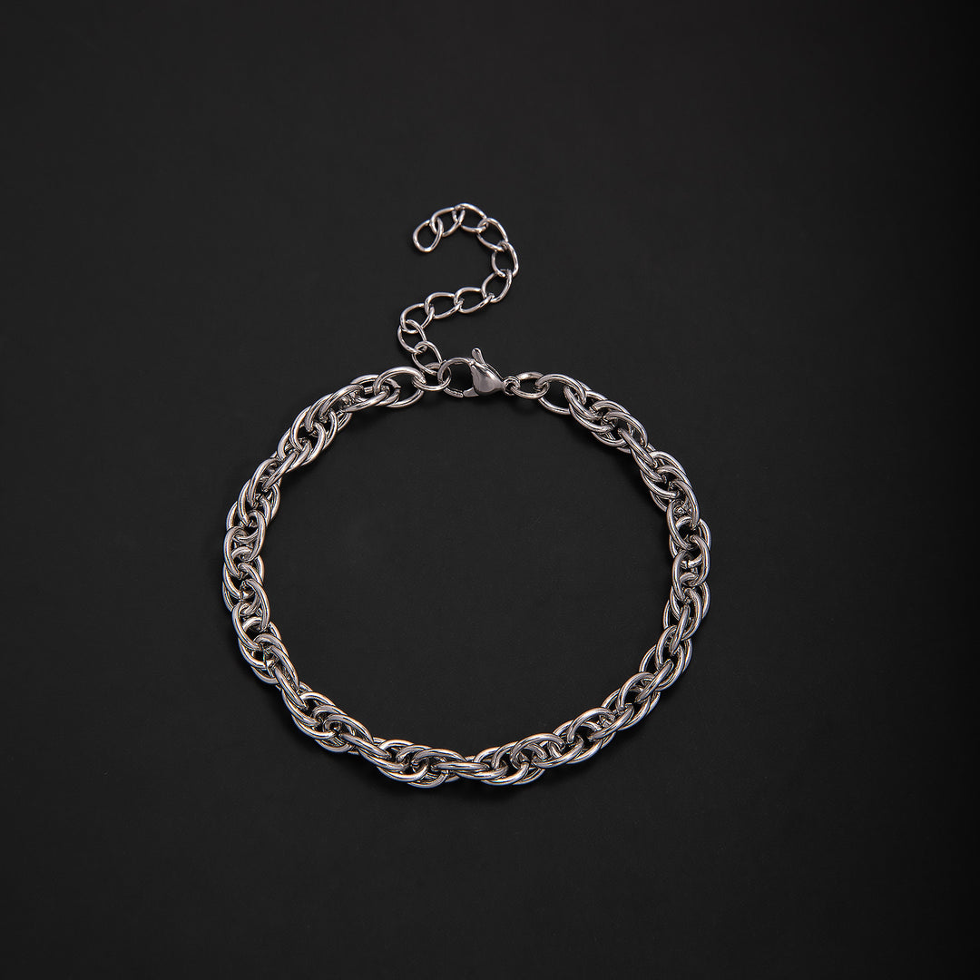 Textured Chain Link Bracelet Kalsten