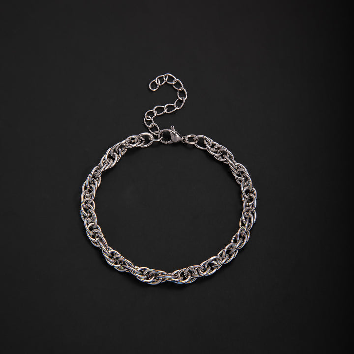 Textured Chain Link Bracelet Kalsten