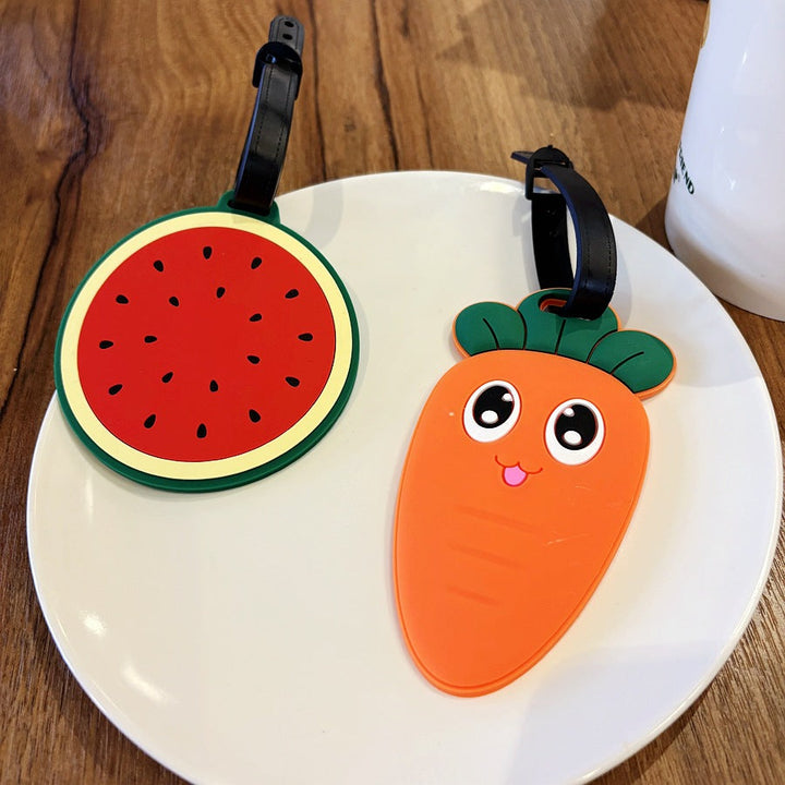 Fun Carrot Design Luggage Tag Kalsten