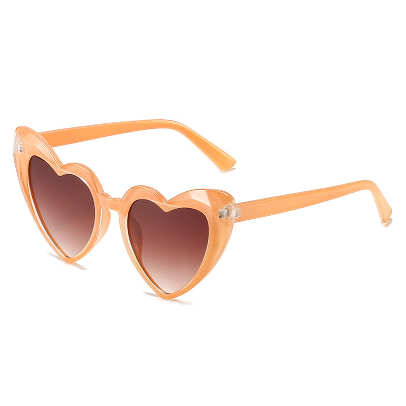 Ladies Heart-Shaped Sunglasses in Innovative Design Kalsten