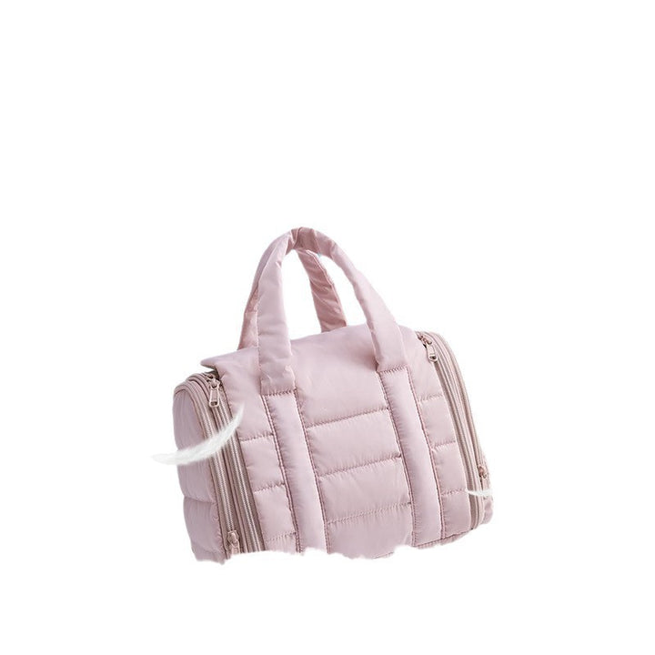 Cosmetic Organizer Bag with Removable Hook and Transparent Compartments Kalsten