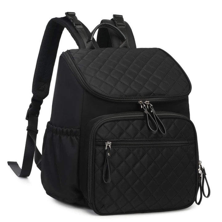 Quilted Multi-Pocket Backpack Kalsten
