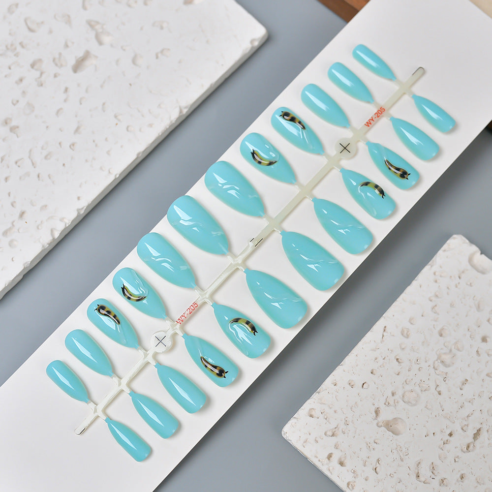 Stylish Decorative Press-On Nail Set Kalsten