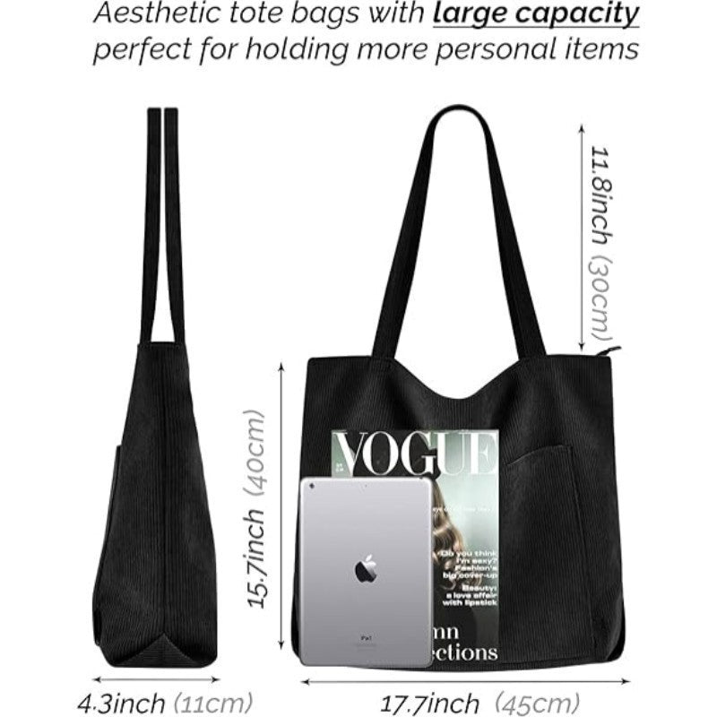 Spacious Tote Bag Made of Durable Material Kalsten