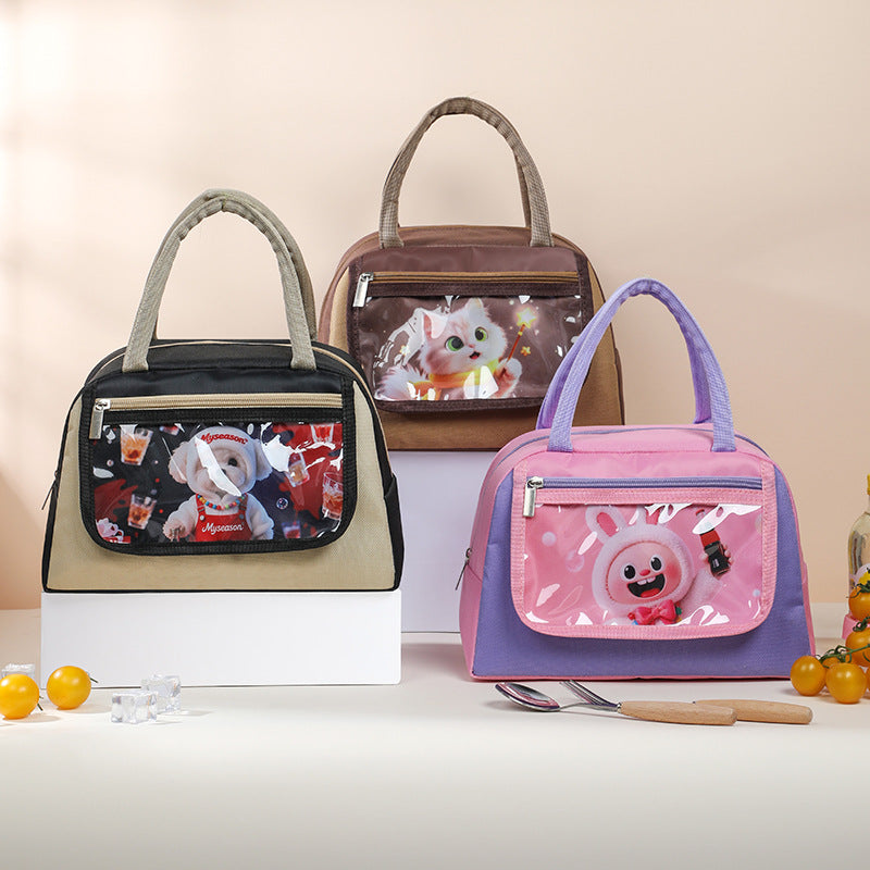 Cute Cat-Themed Lunch Carrier