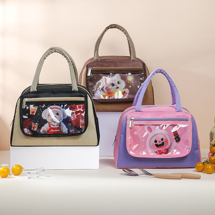 Cute Cat-Themed Lunch Carrier