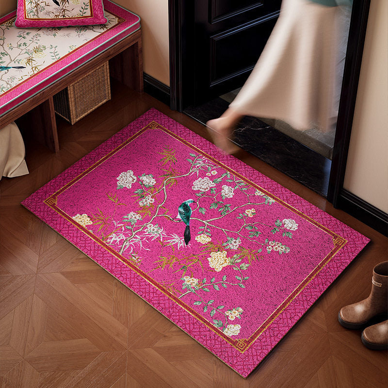 Decorative Floral Area Mat