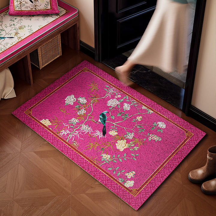 Decorative Floral Area Mat