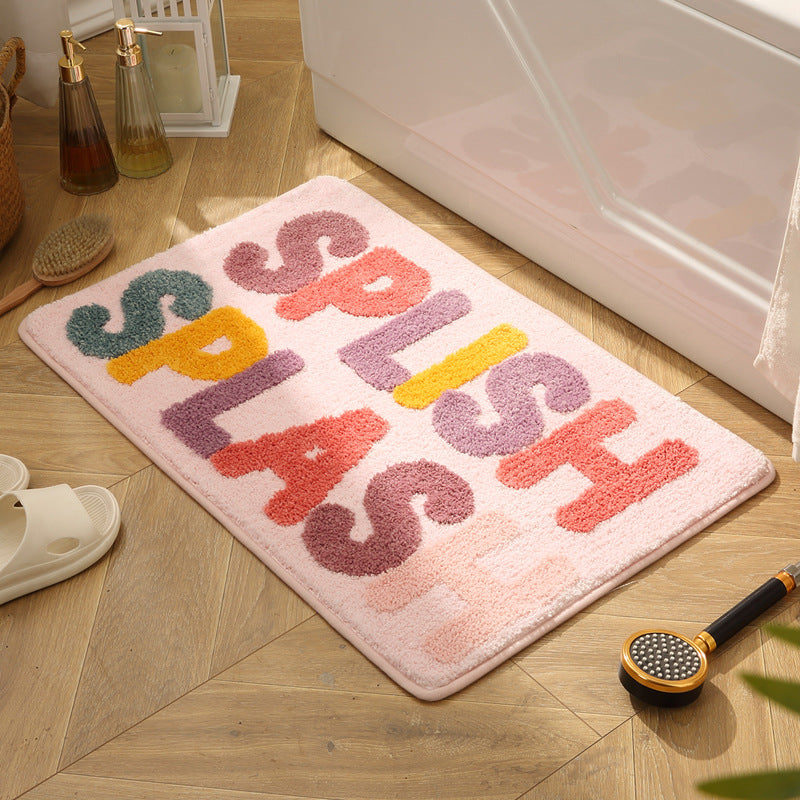 Fun Phrase Bath Mat