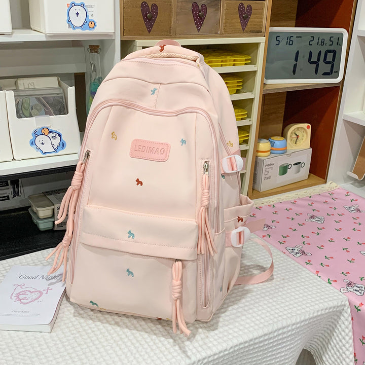 Cute Character-Embellished Backpack Kalsten 1791206030
