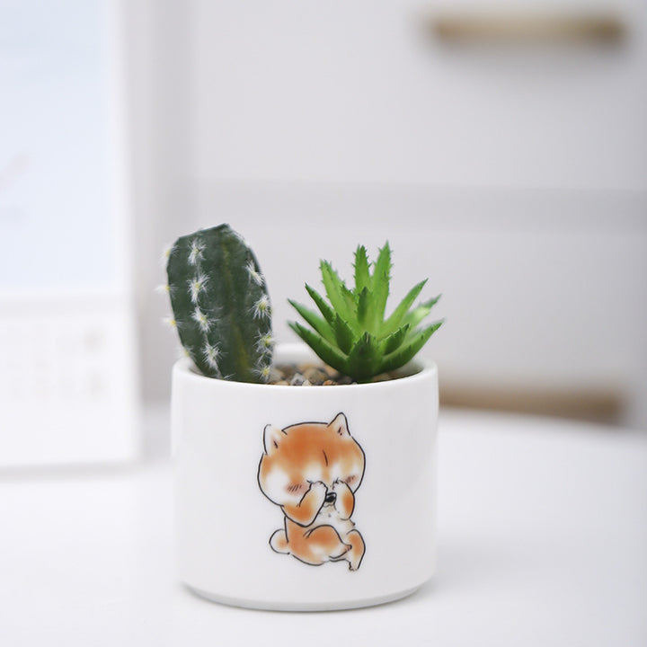 Cute Animal-Themed Succulent Planter Kalsten