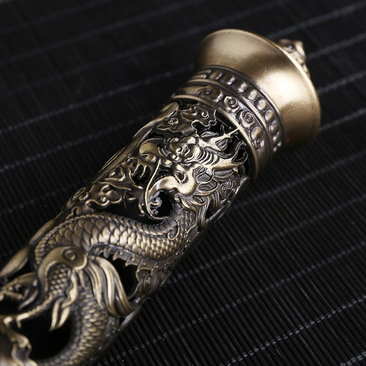 Incense Holder with Intricate Dragon Design Kalsten