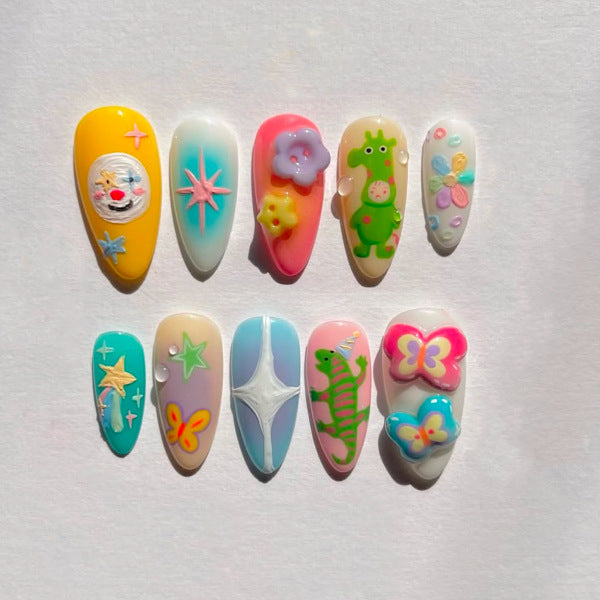 Thematic Artisan Press-On Nail Set Kalsten