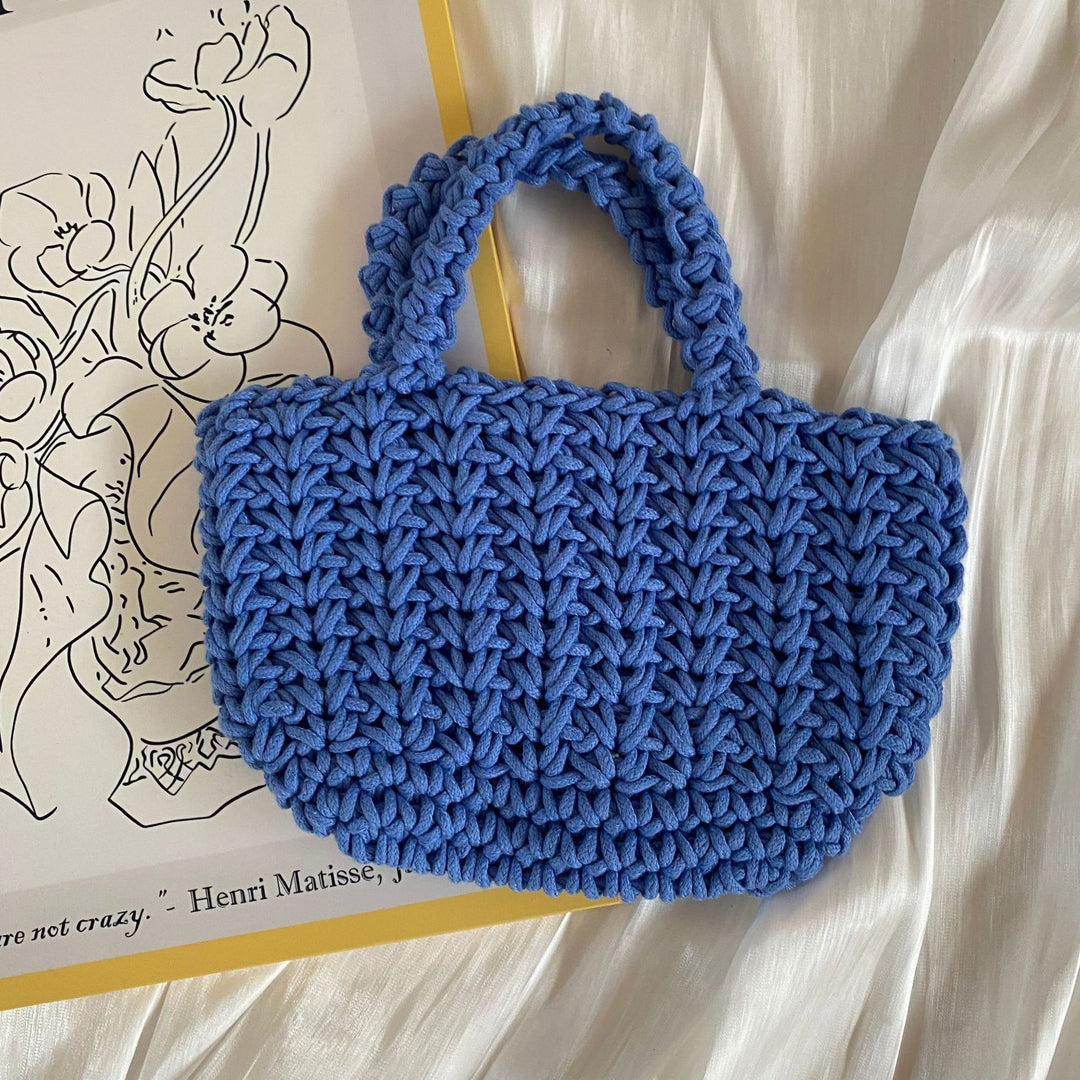 Hand-knotted cotton bag Kalsten