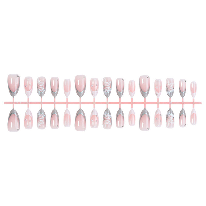 Creative Nail Art Set with Elegant Jewelry Accents Kalsten