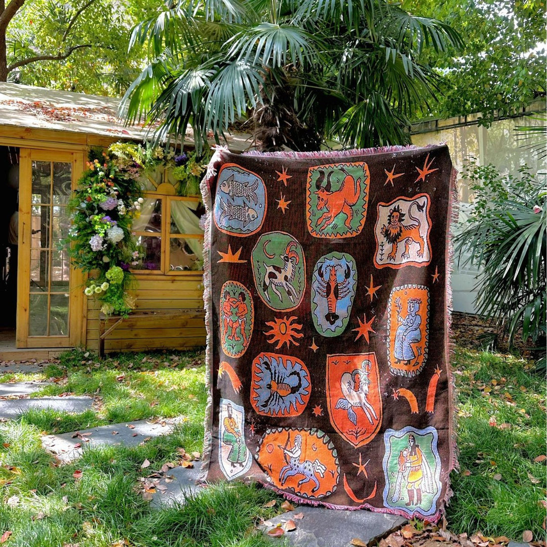 Artistic Tapestry Throw Blanket