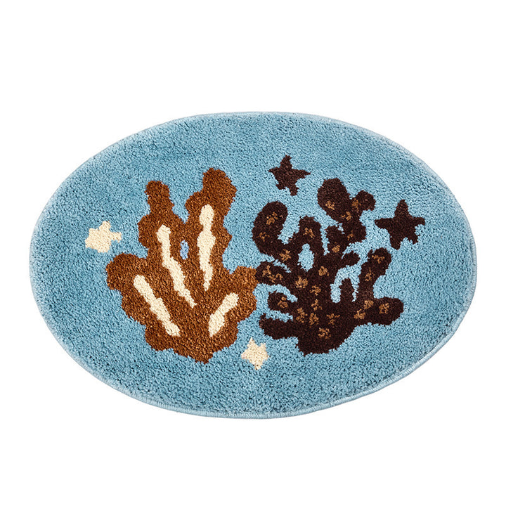 Marine-Themed Plush Area Rug Kalsten