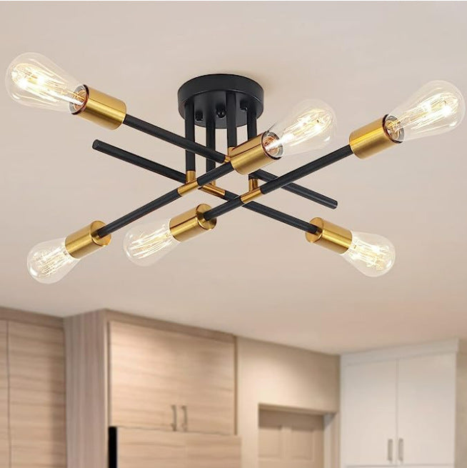 Vintage Industrial Chandelier