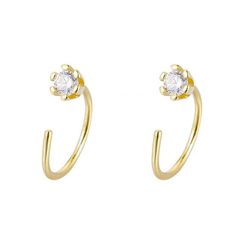 Sparkling and Elegant Stud Earrings Kalsten