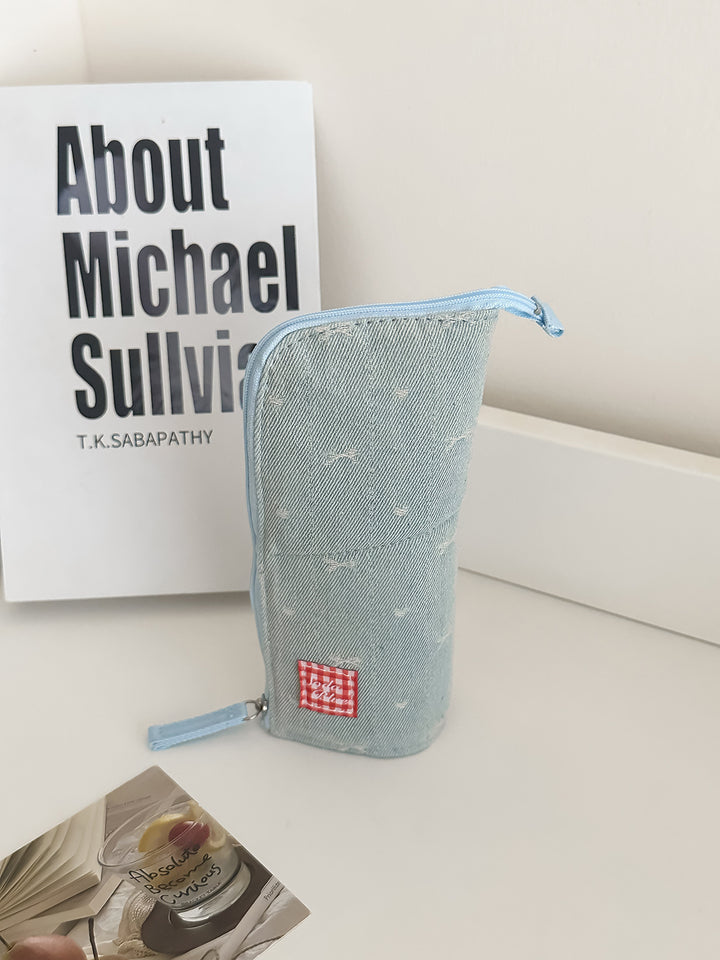 Denim Pencil Case