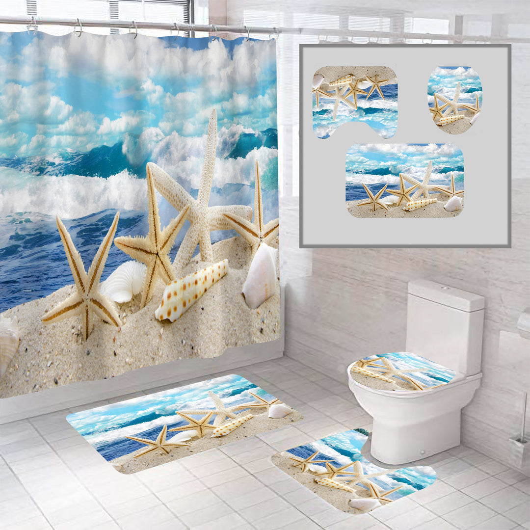 Dolphin-Themed Bathroom Decor Set Kalsten