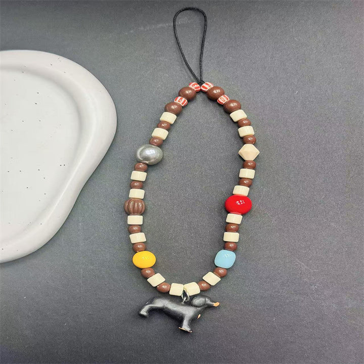 Beaded Animal Charm Necklace Kalsten