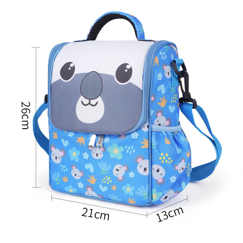 Insulated Panda-Themed Lunch Backpack