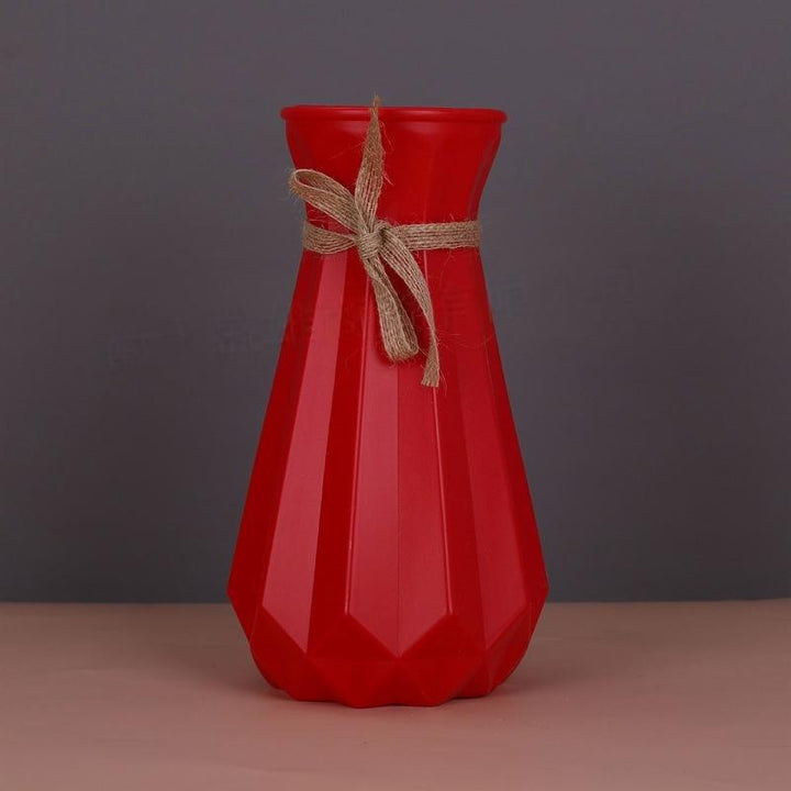 Textured Geometric Decorative Flower Vase Kalsten